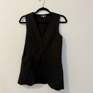 Reformation Classic Black Vest